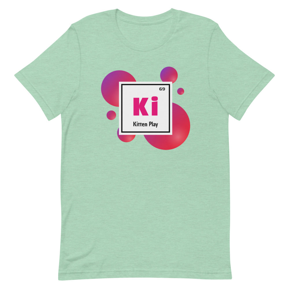 Kitten Play Element Short-Sleeve Unisex Tee Shirt