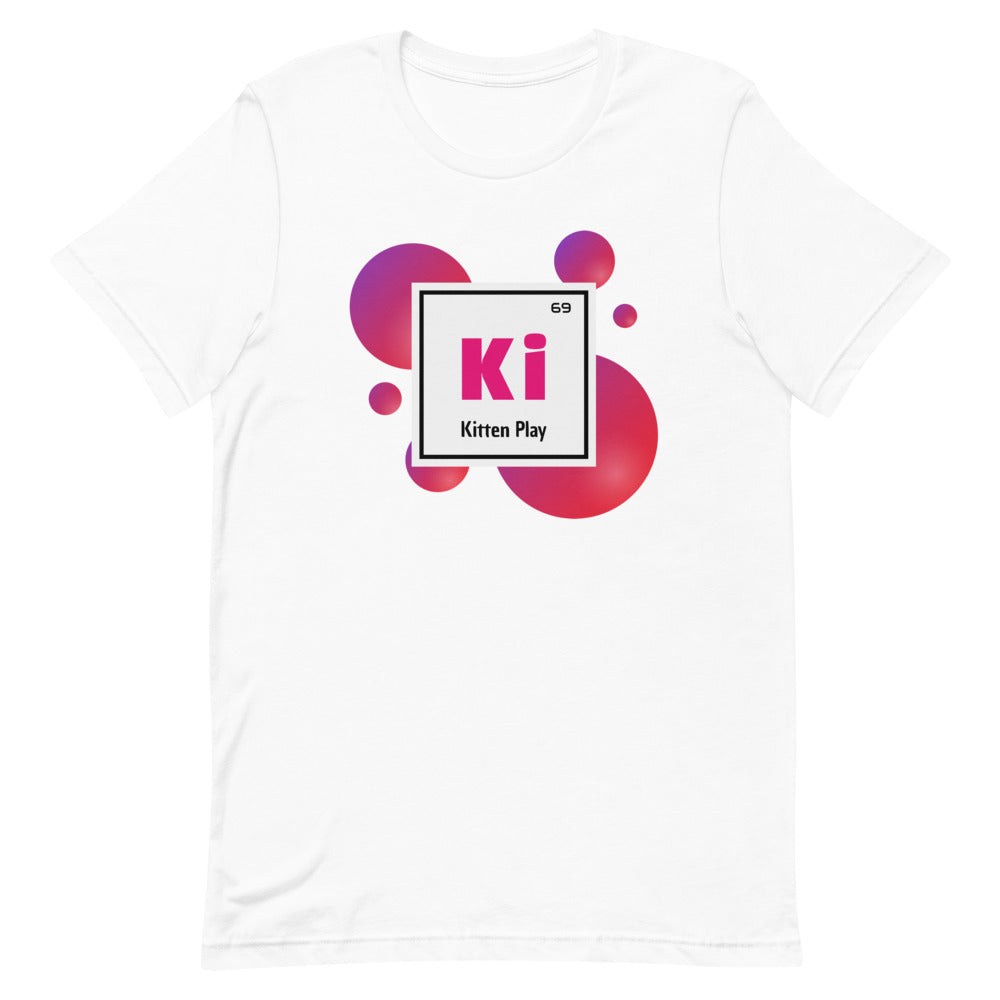 Kitten Play Element Short-Sleeve Unisex Tee Shirt